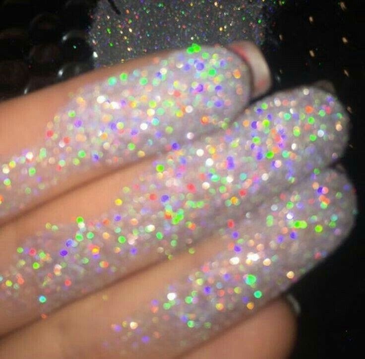 3D Holographic Silver Fine Loose Glitter - E Beauty Cosmetics
