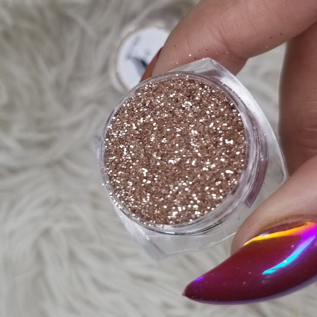 Champaign Dull Gold Fine Loose Glitters - E Beauty Cosmetics