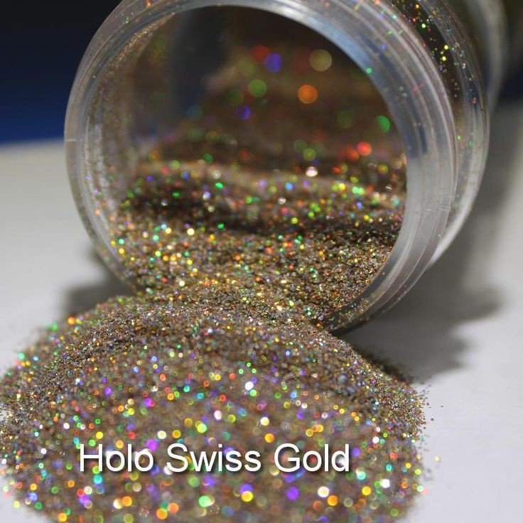 Holo Swiss Gold Fine Loose Glitters - E Beauty Cosmetics